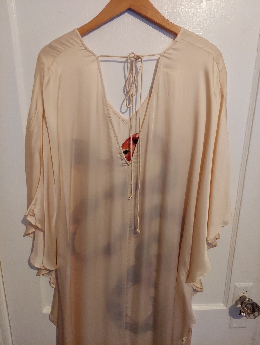 Jen Rossi Galleon Kaftan Dress Womens Medium/Large Daylight Charmer Resort $209 - Picture 6 of 11